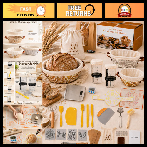 Pcs sourdough starter kit - starter,