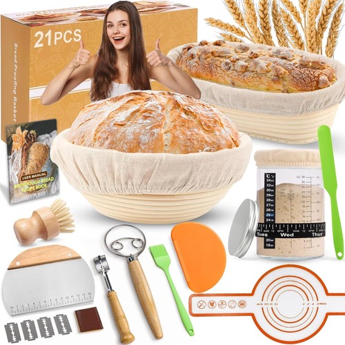 Sourdough starter kit with - sourdough,