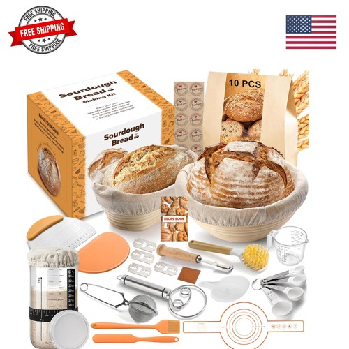 Sourdough starter kit - starter, bread